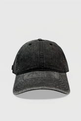 Black Washed Out Cap